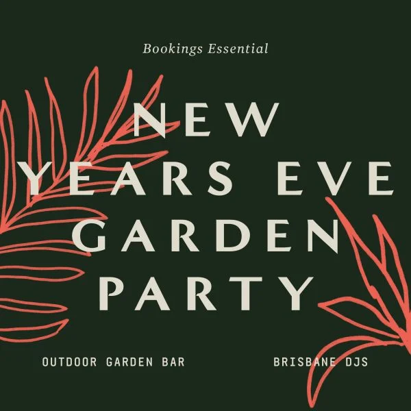 New Years Eve Garden Party